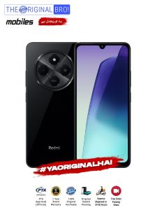 Redmi 14C - 6GB RAM - 128GB Storage - PTA Approved - 12 Months Warranty - Black - The Original Bro Mobiles - TOB33